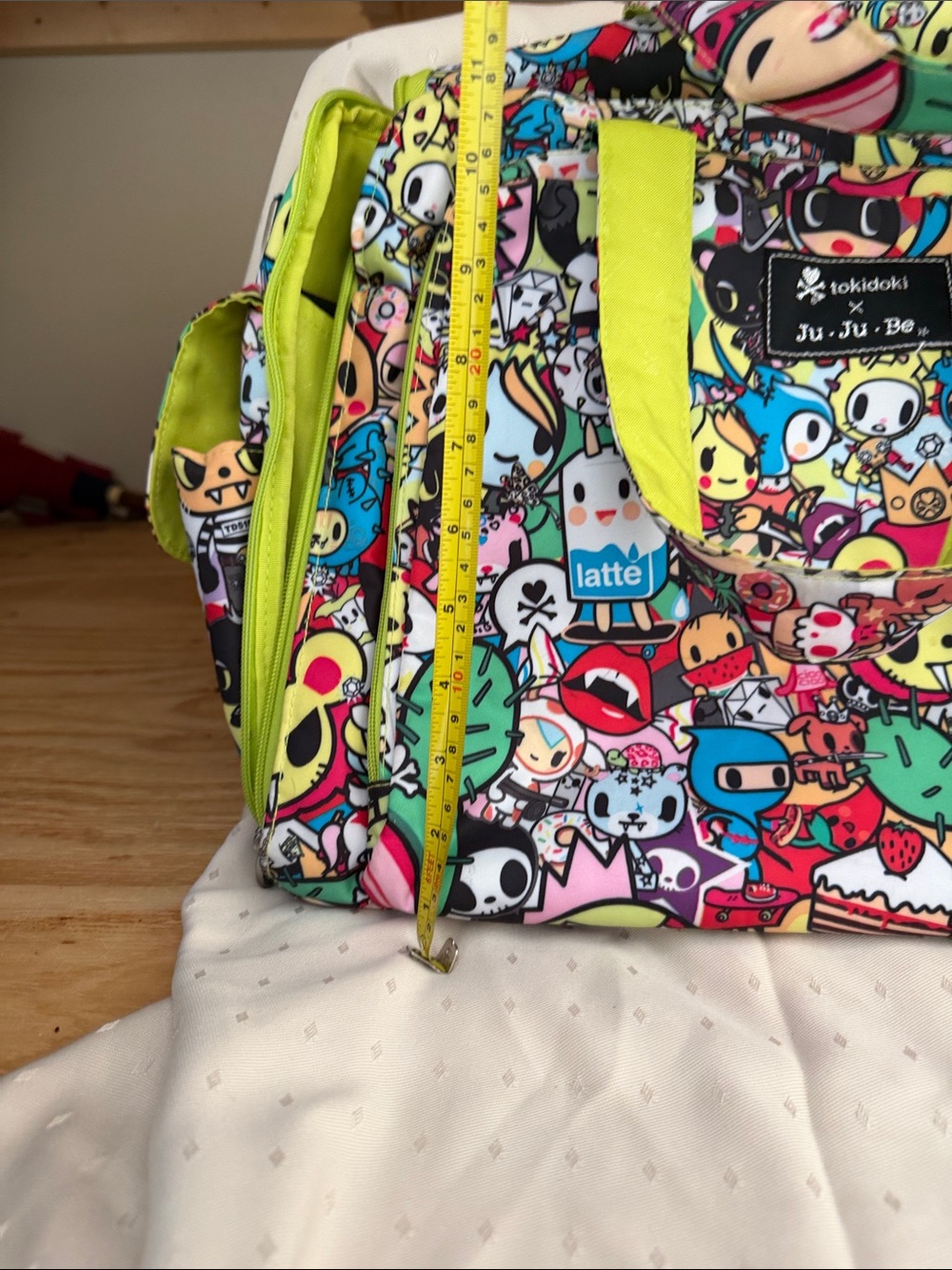 tokidoki Ju-Ju-Be Multicolor Cartoon Print Baby Bag - Picture 11 of 12